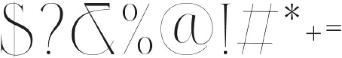 Cannia Regular otf (400) Font OTHER CHARS