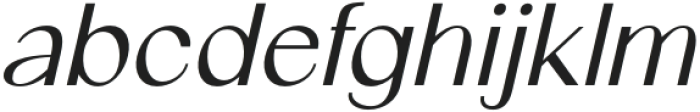 Canpile Italic otf (400) Font LOWERCASE