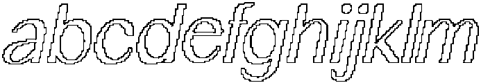 Canpile Pixel Outline otf (400) FONT
