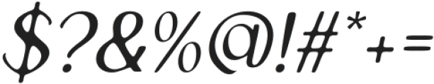 CanpileDrawn-Italic otf (400) Font OTHER CHARS