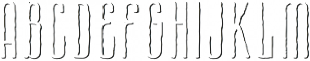 Cansum Hand Line otf (700) Font UPPERCASE
