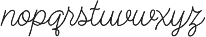 Cantaloupe Regular otf (400) Font LOWERCASE