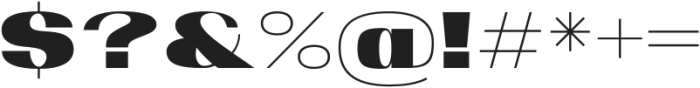 Cantey otf (400) Font OTHER CHARS