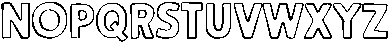 Cantina Riviera Caps Outline otf (400) Font LOWERCASE