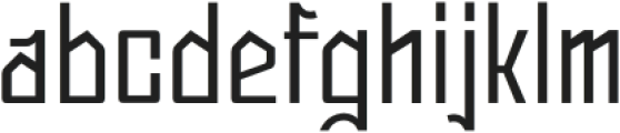 CanyonicaRegular otf (400) Font LOWERCASE