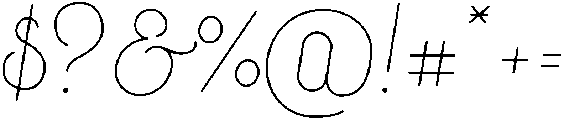 Canyons Regular-Alternates otf (400) Font OTHER CHARS