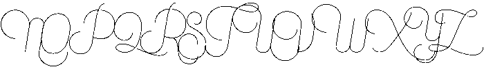 Canyons Regular-Alternates otf (400) Font UPPERCASE