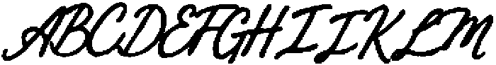 CapMagicScript Bold otf (700) Font UPPERCASE