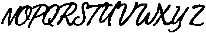 CapMagicScript Bold otf (700) Font UPPERCASE