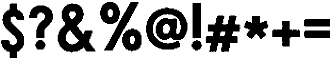 CapMagique Bold otf (700) Font OTHER CHARS