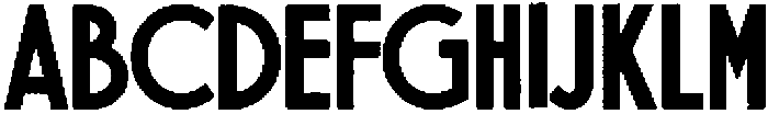 CapMagique Bold otf (700) Font UPPERCASE