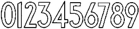 CapMagique Outline otf (400) Font OTHER CHARS