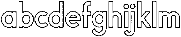 CapMagique Outline otf (400) FONT