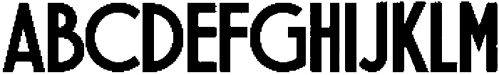 CapMagique Semibold otf (600) Font UPPERCASE