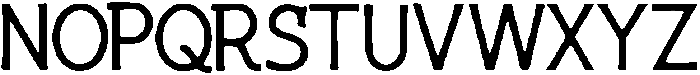 Cape ttf (400) Font UPPERCASE