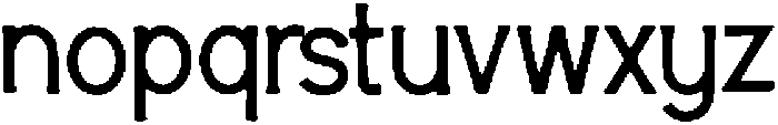 Cape ttf (400) Font LOWERCASE
