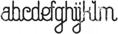 Capella Glypth Grunge otf (400) Font LOWERCASE