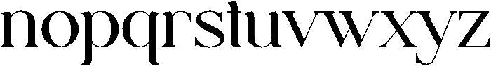 Capella Regular otf (400) Font LOWERCASE