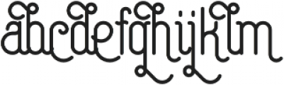Capella glyph otf (400) Font UPPERCASE