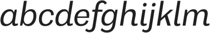 Capital Gothic Regular Italic otf (400) Font LOWERCASE