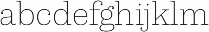 Capital Serif ExtraLight otf (200) Font LOWERCASE