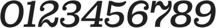 Capital Serif Medium Italic otf (500) Font OTHER CHARS