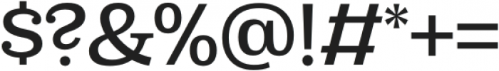 Capital Serif Medium otf (500) Font OTHER CHARS