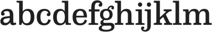 Capital Serif Medium otf (500) Font LOWERCASE