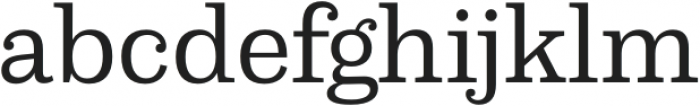 Capital Serif Regular otf (400) Font LOWERCASE