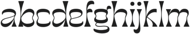 Caplosy Regular otf (400) Font LOWERCASE