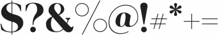 Capri Serif Regular otf (400) Font OTHER CHARS