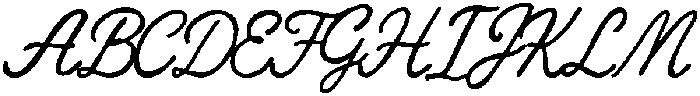 CapriContinental Script otf (400) Font UPPERCASE