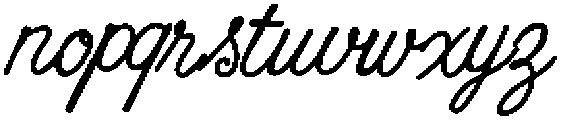 CapriContinental Script otf (400) Font LOWERCASE