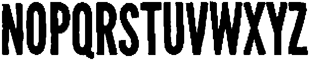 CapriContinentalSans Rough otf (400) Font UPPERCASE