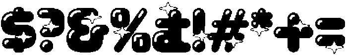 Capsule TM Sparkle otf (400) Font OTHER CHARS