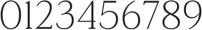 Captione Light otf (300) Font OTHER CHARS