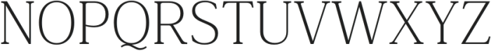 Captione Light otf (300) Font UPPERCASE