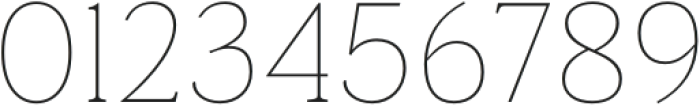 Captione Thin otf (100) Font OTHER CHARS