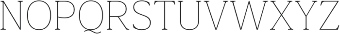 Captione Thin otf (100) Font UPPERCASE