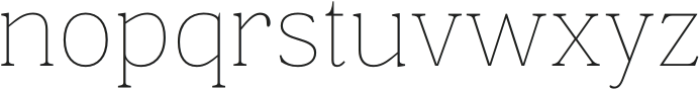 Captione Thin otf (100) Font LOWERCASE