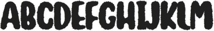 Capuchin Bikkie Rough otf (400) Font UPPERCASE