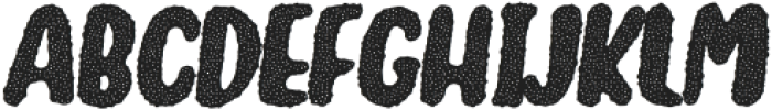 Capuchin Cookie Italic Rough otf (400) Font UPPERCASE