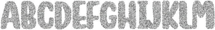 Capuchin Stipple Rough otf (400) Font UPPERCASE