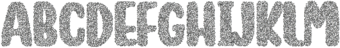 Capuchin Stipple otf (400) Font UPPERCASE