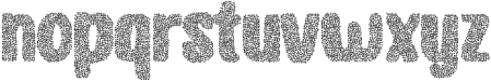 Capuchin Stipple otf (400) Font LOWERCASE