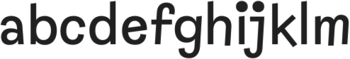 Capybara Regular otf (400) Font LOWERCASE