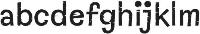 Capybara Rough otf (400) Font LOWERCASE