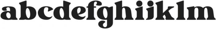 Carade otf (400) Font LOWERCASE