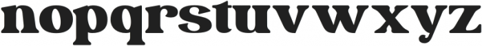 Carade otf (400) Font LOWERCASE