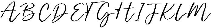 Caramel Regular otf (400) Font UPPERCASE